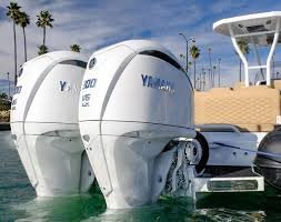 a two white engines on water